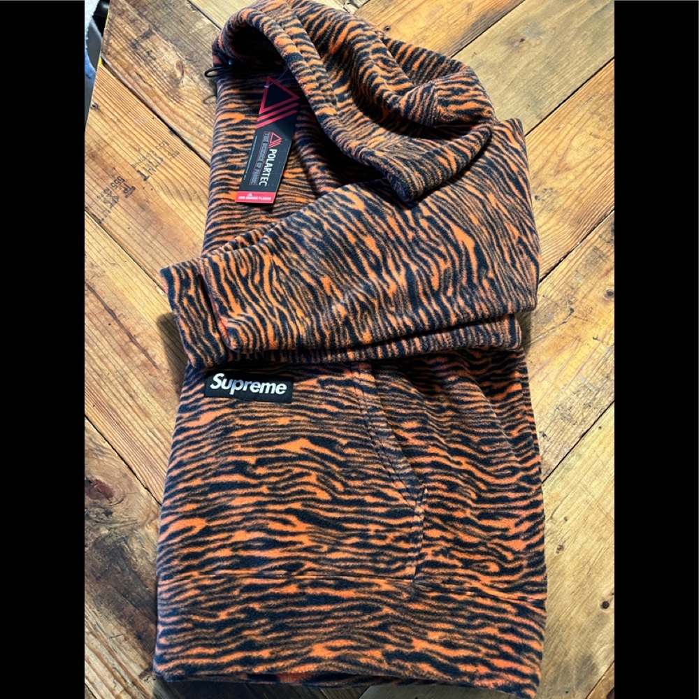 Mens Supreme Hooded Fleece